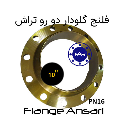فلنج گلودار PN16 سایز 10